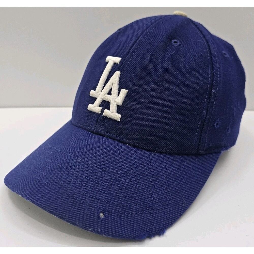 Los Angeles Dodgers Twins Enterprise Inc S/M Adjustable Cap Wool VTG 47 Brand